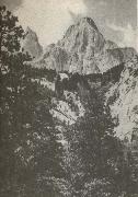 william r clark mount whiney isydandan av sirra nevada bestegs forst 1873 av tre fiskare. Germany oil painting artist